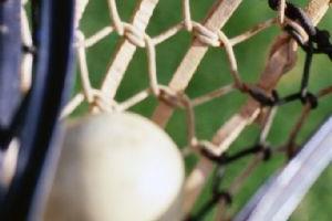 Lacrosse Ball in Stick